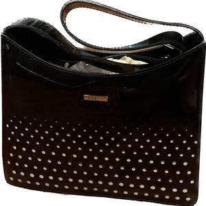 Guess black shoulder purse